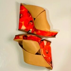 SAM EDELMAN Jorgia Platform Sandles Size 9 NWT